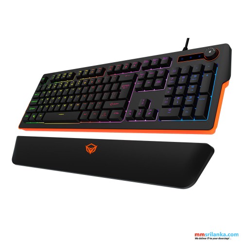 Meetion K9520 RGB Magnetic Wrist Rest Gaming Keyboard (6M)